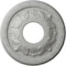 Ekena Millwork Leaf Ceiling Medallion (Fits Canopies up to 4 3/4"), 11 3/8"OD x 3 5/8"ID x 1 1/8"P, Frost CM11LFFRF - alternate 1